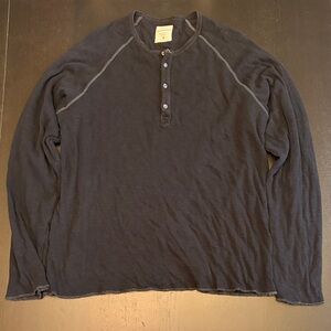 Splendid Mills Long Sleeve Cotton Shirt Made in California Size XL